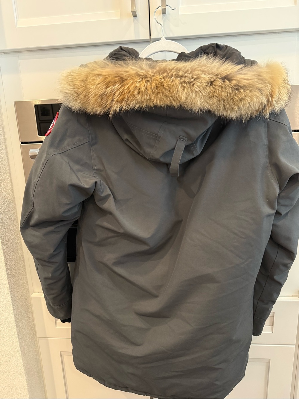 Canada Goose Men's Langford Hooded Parka with Fur Trim size small - Picture 3 of 9